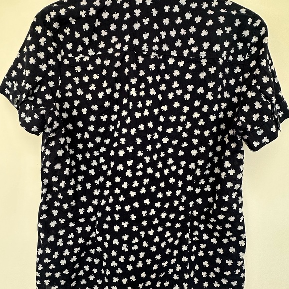 Brooks‎ Brothers Navy and White button down shirt size 10 - Picture 4 of 5